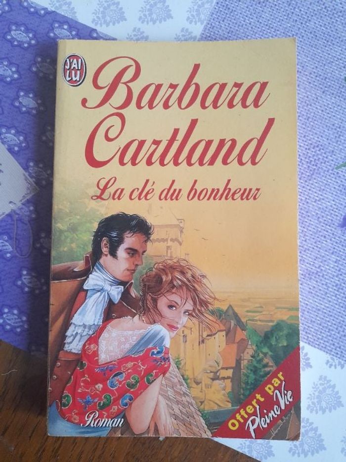 Livre de Barbara Cartland "La clé du bonheur"