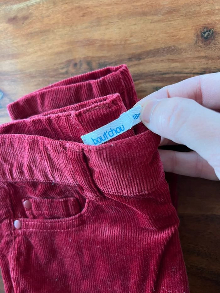 Lot legging/pantalon fille 18 mois - photo numéro 12
