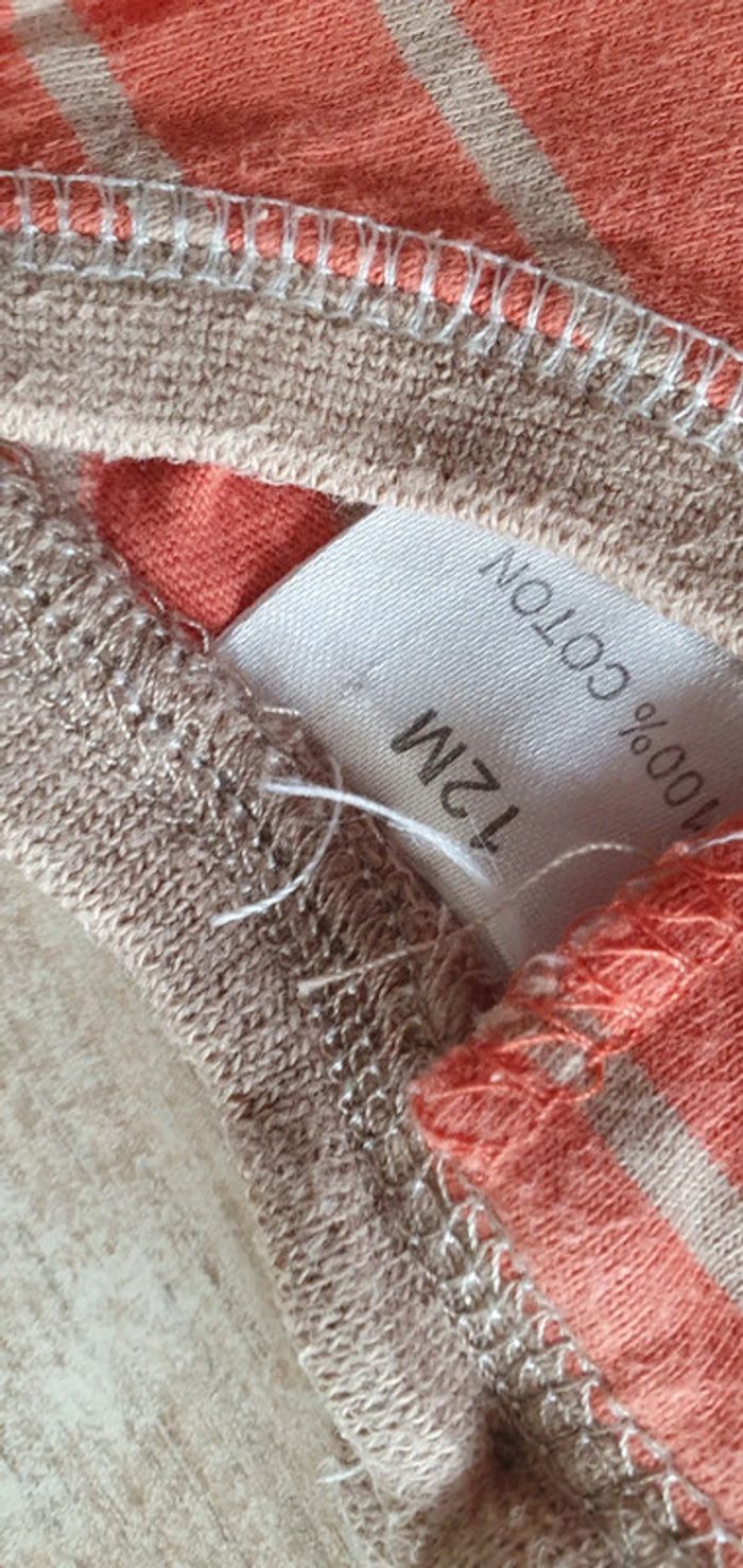 Maillot t-shirt 12mois garçon Manches longues - photo numéro 2