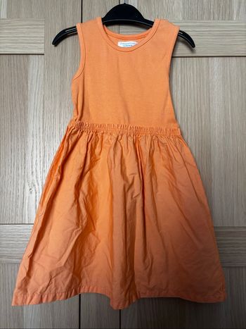 Robe orange été Primark t.3-4ans