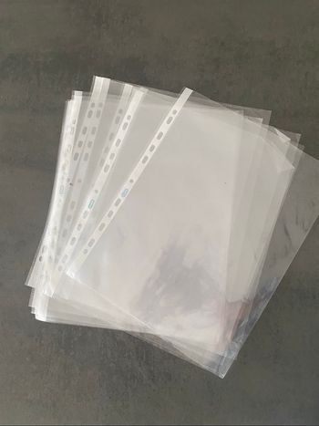 pochette plastique