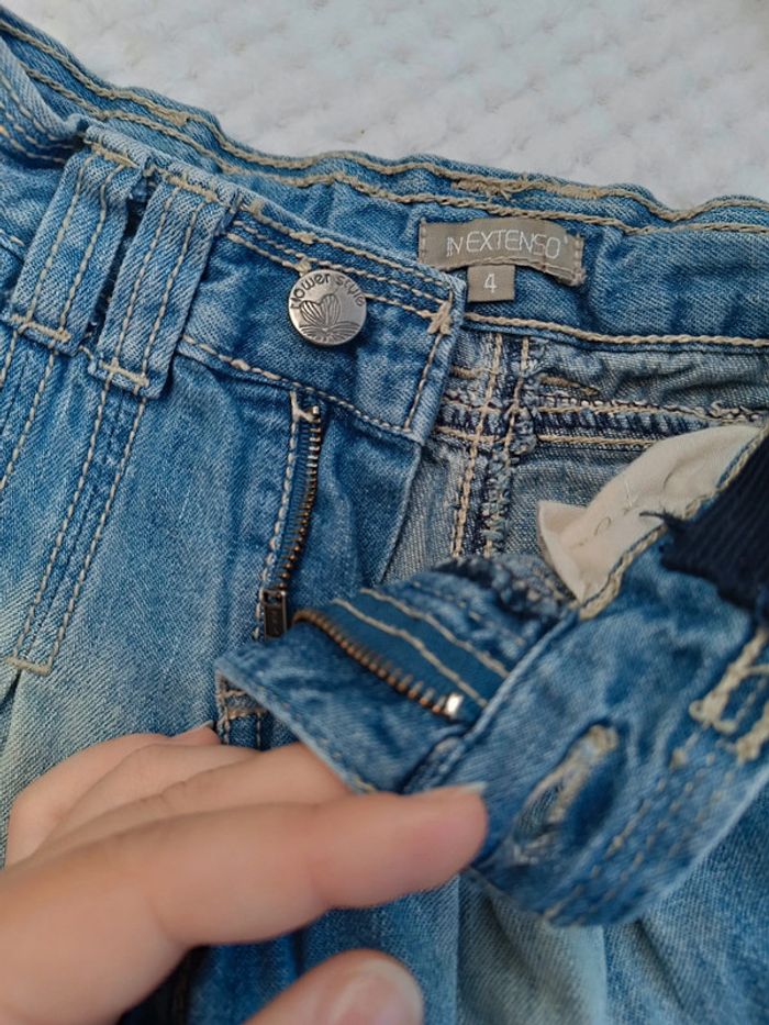 🔸Short Jupe Jean In Extenso 4 ans Fille🔸 - photo numéro 5