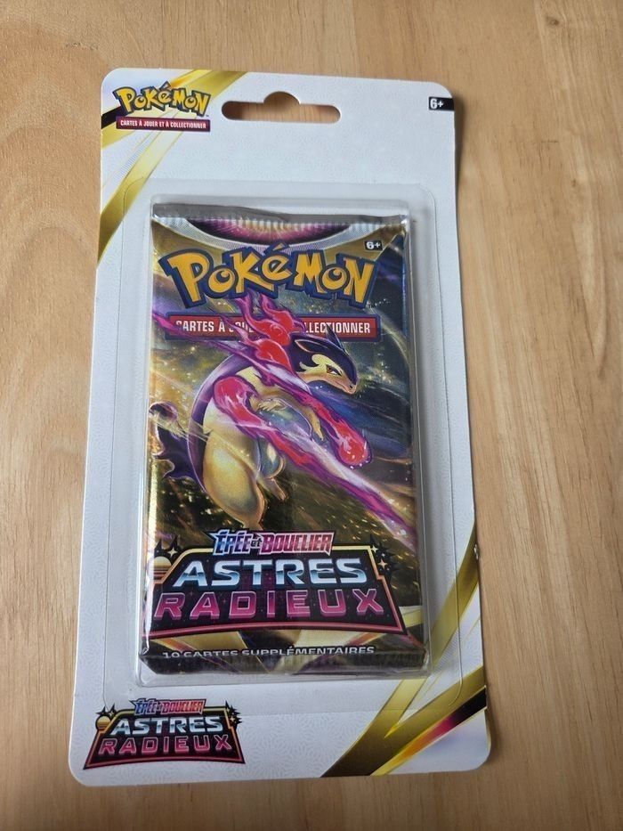 Pokemon Blister booster Astres Radieux EB10 Art Set - photo numéro 6