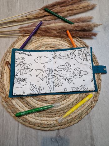 Livre de Coloriage Lavable