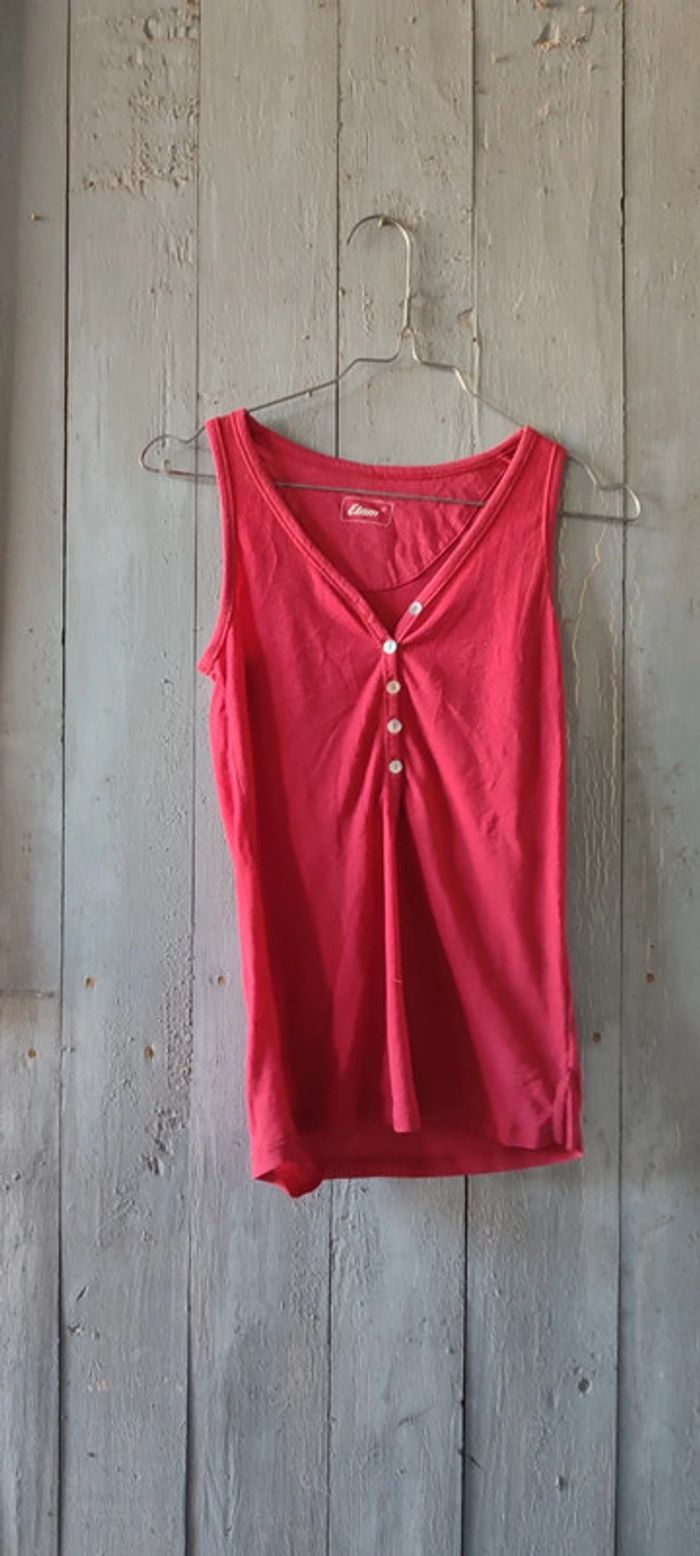 Débardeur rouge