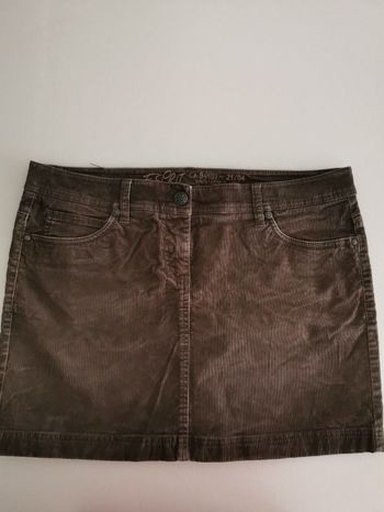 Jupe velour