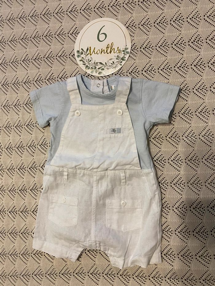 Salopette short été 6 mois