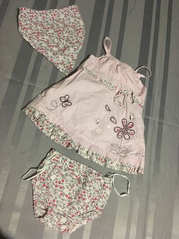 Robe culotte fichu 6 mois