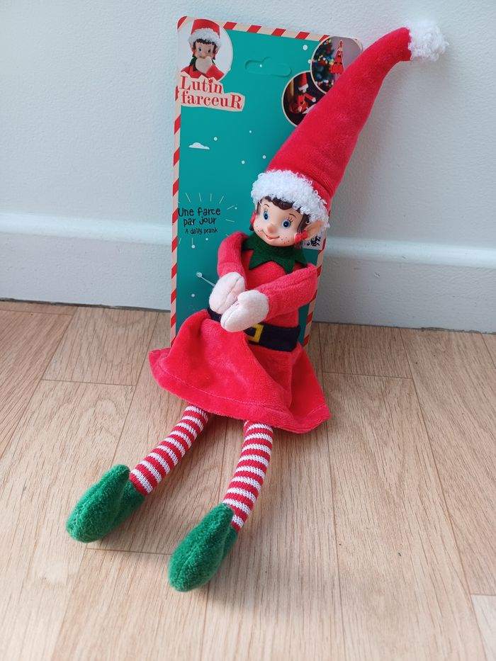 Lutin farceur de Noël fille - photo numéro 2