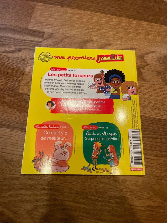 Livre Mes premiers J’aime lire Les petits farceurs - photo numéro 3