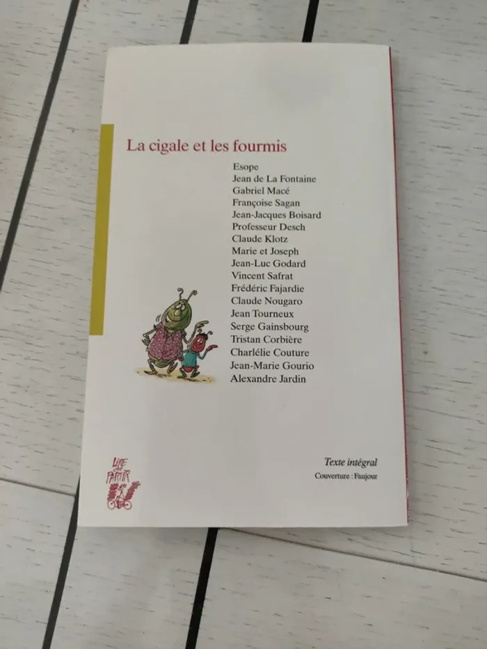 Livre La cigale et les fourmis - lire c'est partir - photo numéro 3