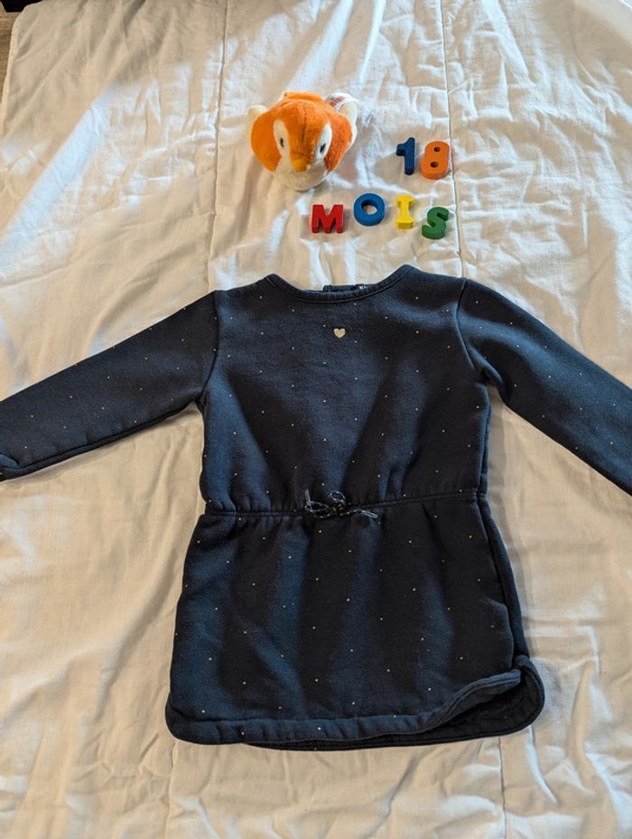 Robe bleu marine - 18 mois