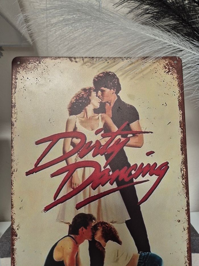 Plaque en métal Dirty Dancing NEUVE - photo numéro 2