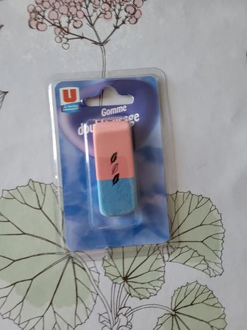 Gomme double usage U