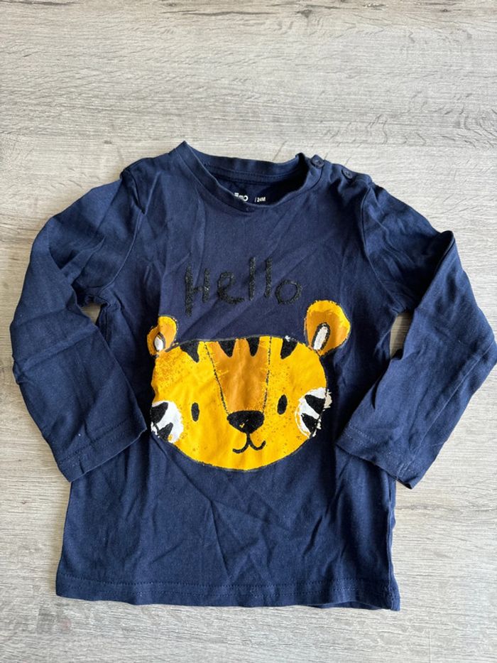 TEE shirt manches longues 24 mois gemo
