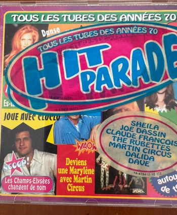 CD compilation, 1970, hit parade