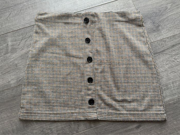 Jupe courte à chevrons Jennyfer taille M