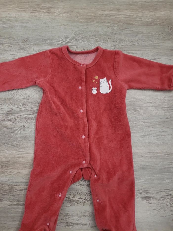 Lot 9 pyjamas fille rose blanc gris - photo numéro 6