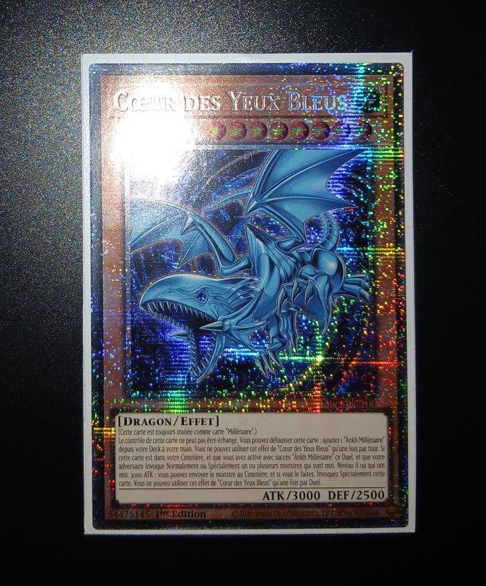 Yu-Gi-Oh Cœur des Yeux Bleus MP25-FR013 - STARLIGHT RARE - 1ère édition FR - photo numéro 2