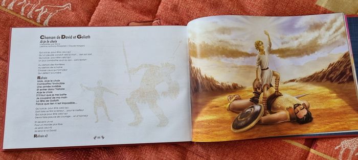 Livre CD la bible racontée et chantée - photo numéro 5