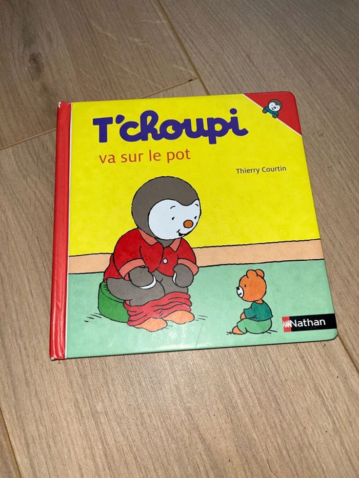 Livre pour enfants tchoupi va sur le pot
