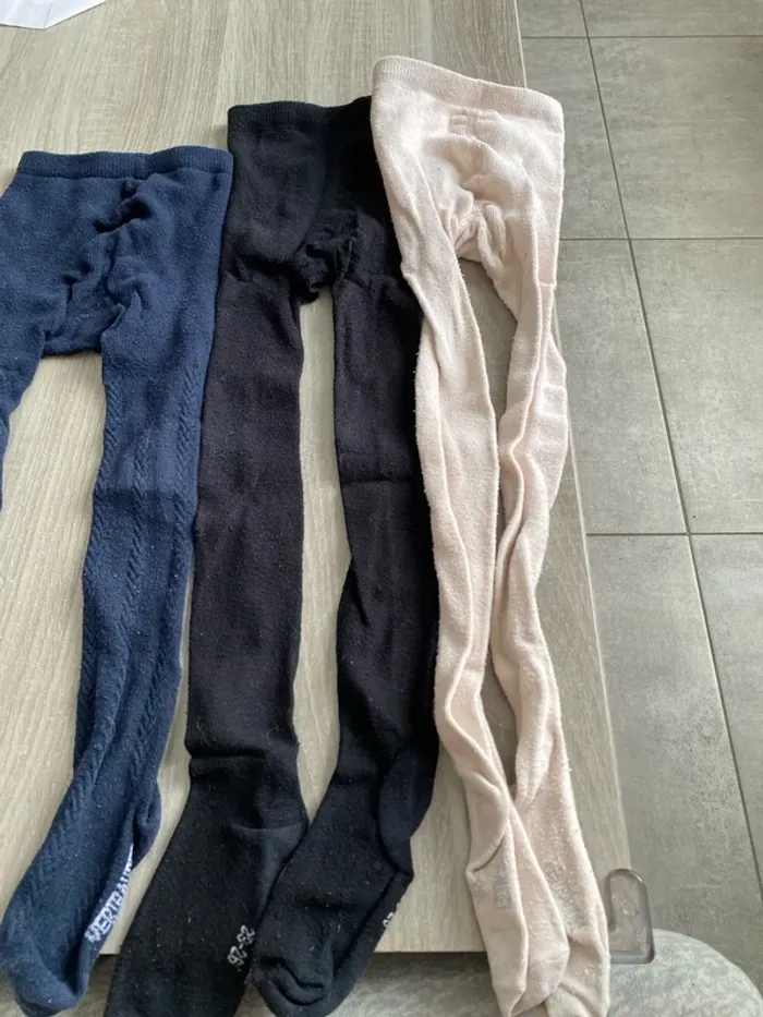 Lot de 4 paires de collants 23/26 verbaudet - photo numéro 3