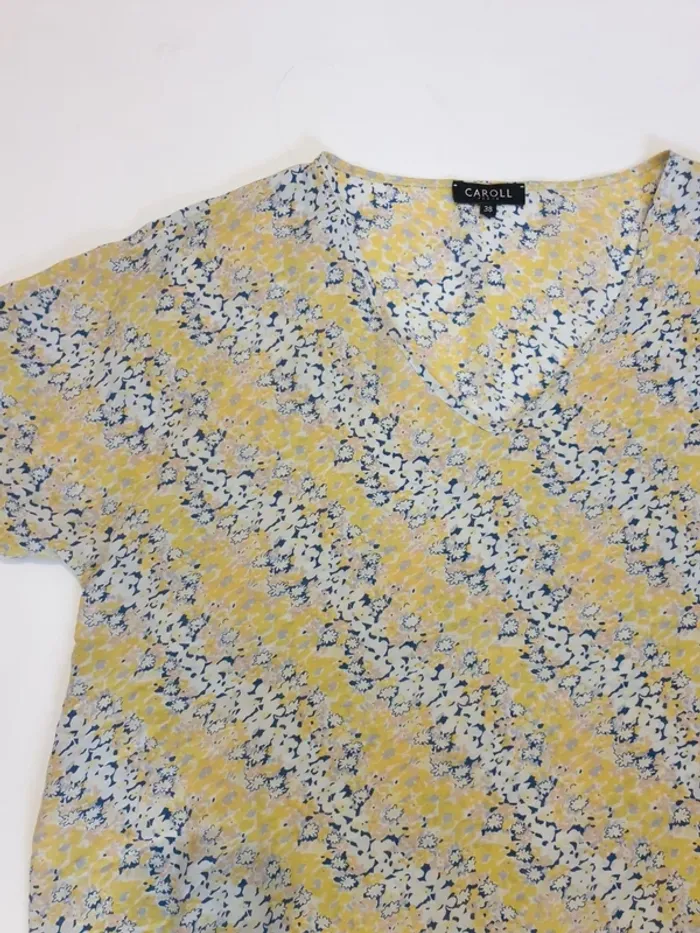 Blouse 100% soie Caroll - photo numéro 3