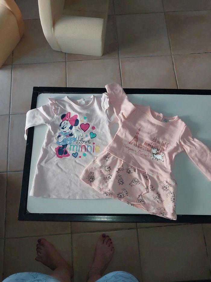 Lot 2 robes disney 2-6 mois - photo numéro 7