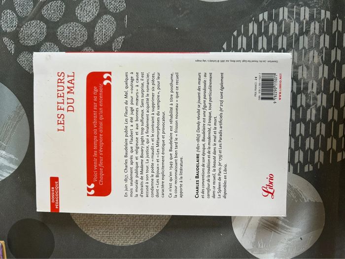 Livre les fleurs du mal - photo numéro 3