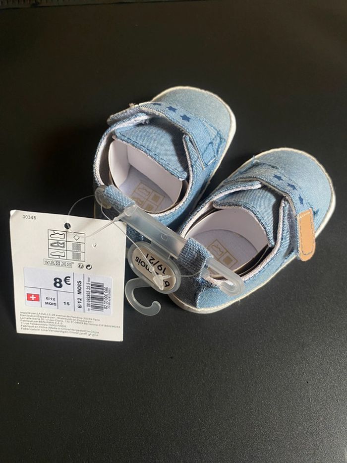 Chaussures bébé en toile - photo numéro 6