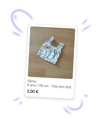 🩷 Haut 6 ans Gémo #emyfleury_6ansfille