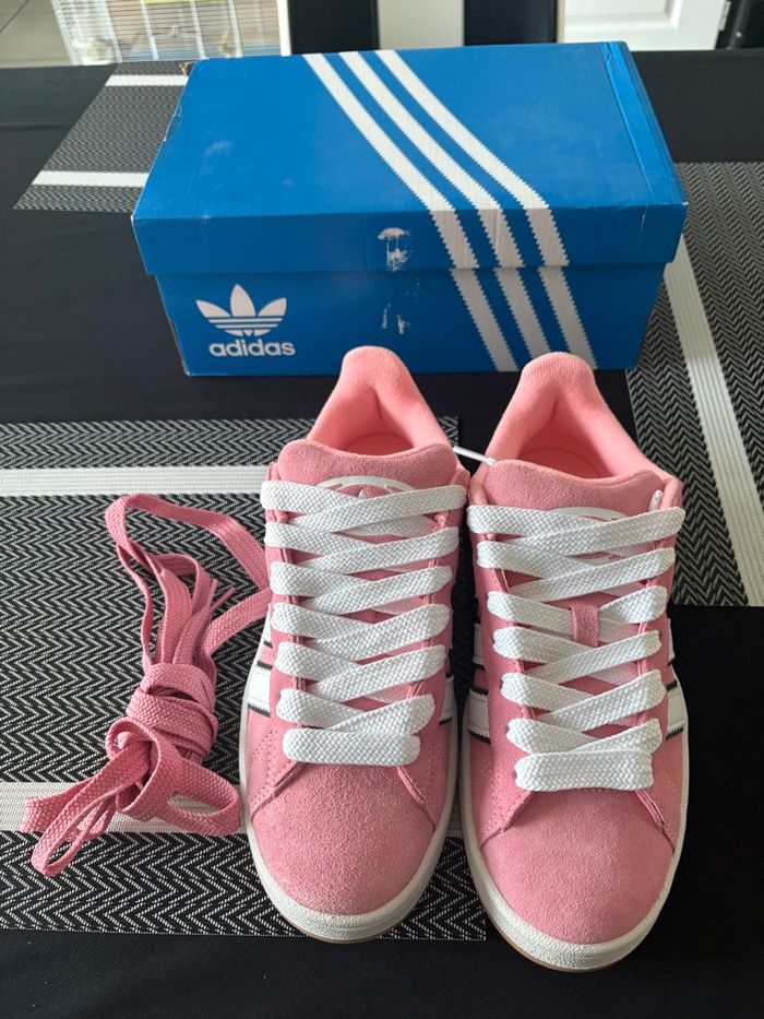 Baskets campus adidas rose neuve P.38 - photo numéro 2