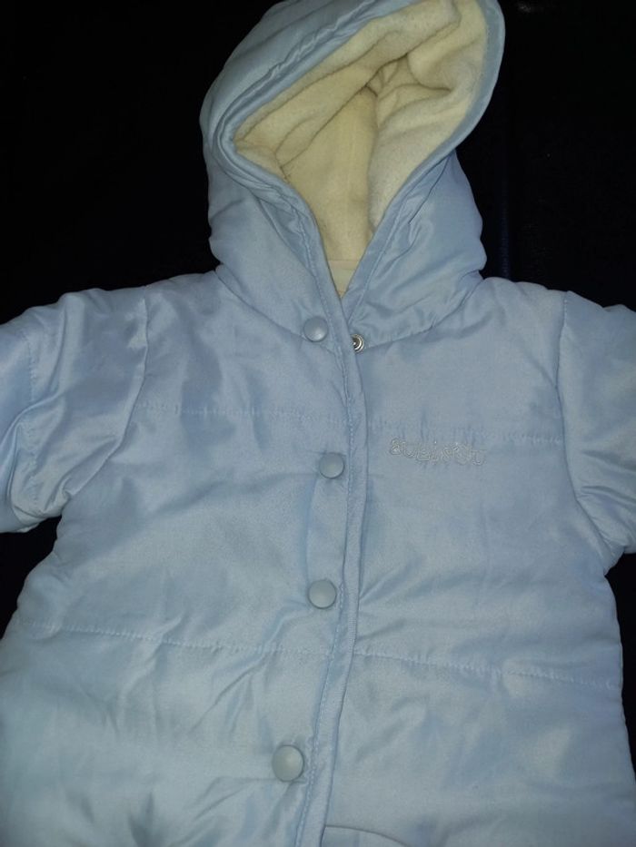 Combinaison bébé bleu - photo numéro 2