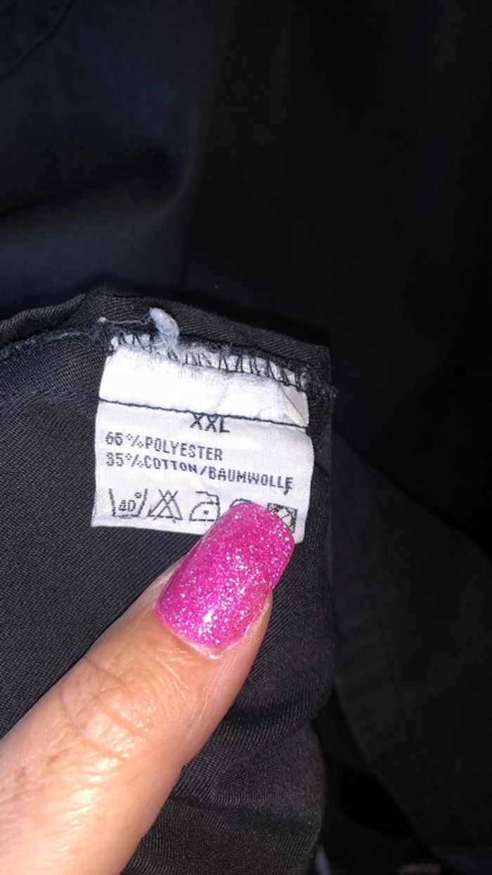 Chemise noire XXL - photo numéro 8