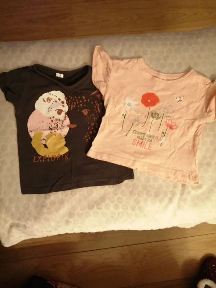 Lot de 2 t-shirts
