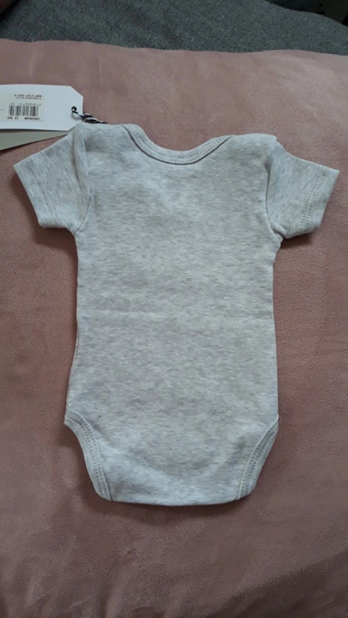 Body manches courtes avec inscription - photo numéro 3