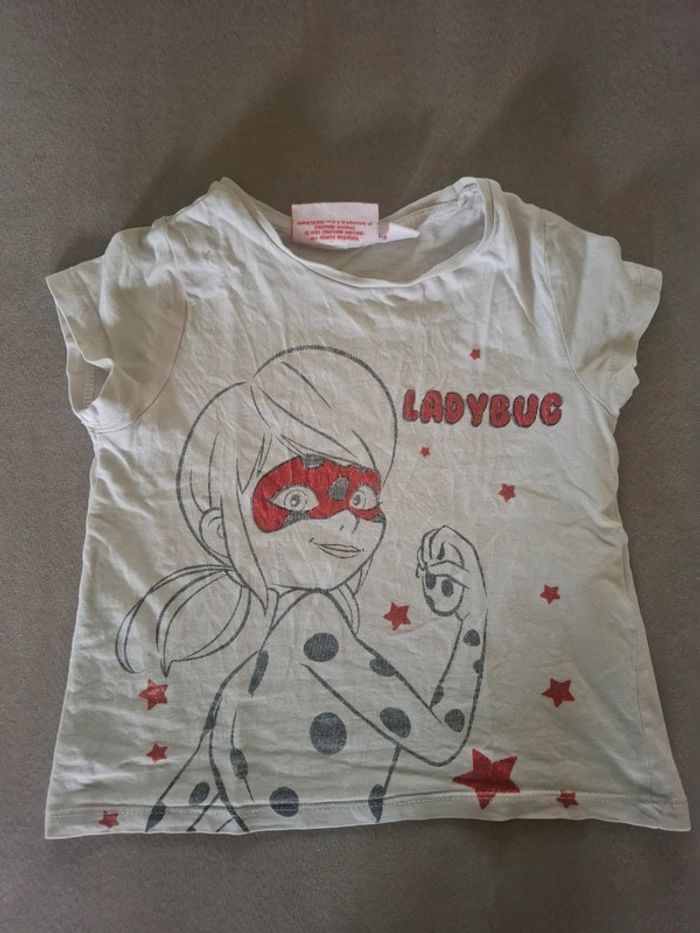 T shirt manche courte 4 ans miraculous