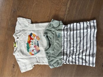 Tshirts tao/c&a 6 mois