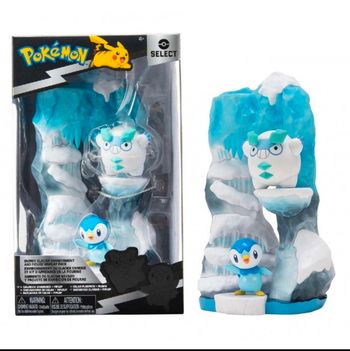 Coffret de présentation Pokémon Select Série 2 : Darumaka de Galar et Tiplouf - Glacier enneigé