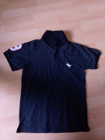 Polo old river noir et gris