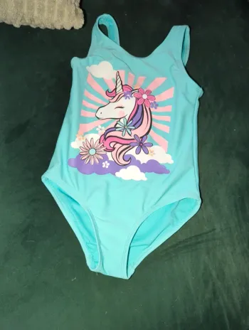 Maillot de bain une pièce licorne