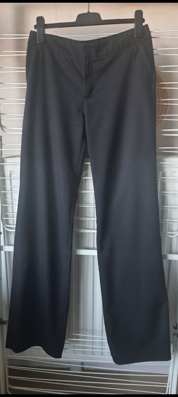 Pantalon large noir, Zara, taille: 38