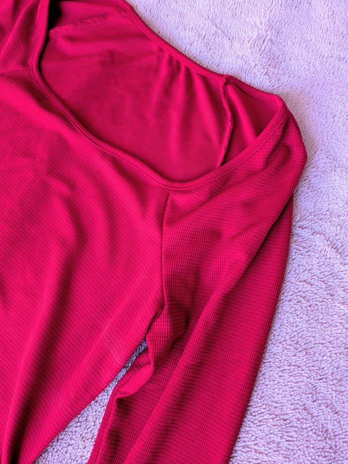 Body pourpre Taille L comme neuf - photo numéro 2