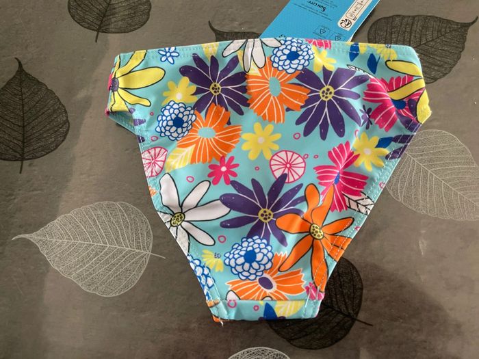 Maillot de bain Minnie 2pc 2 ans neuf bleu et rose - photo numéro 5