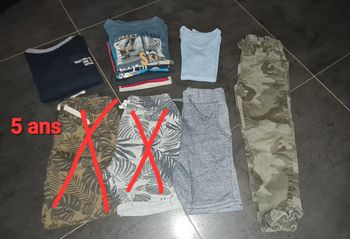 Lot vêtements 5 ans garçon