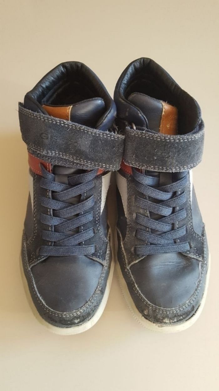 Geox baskets montantes  t 35 - photo numéro 4