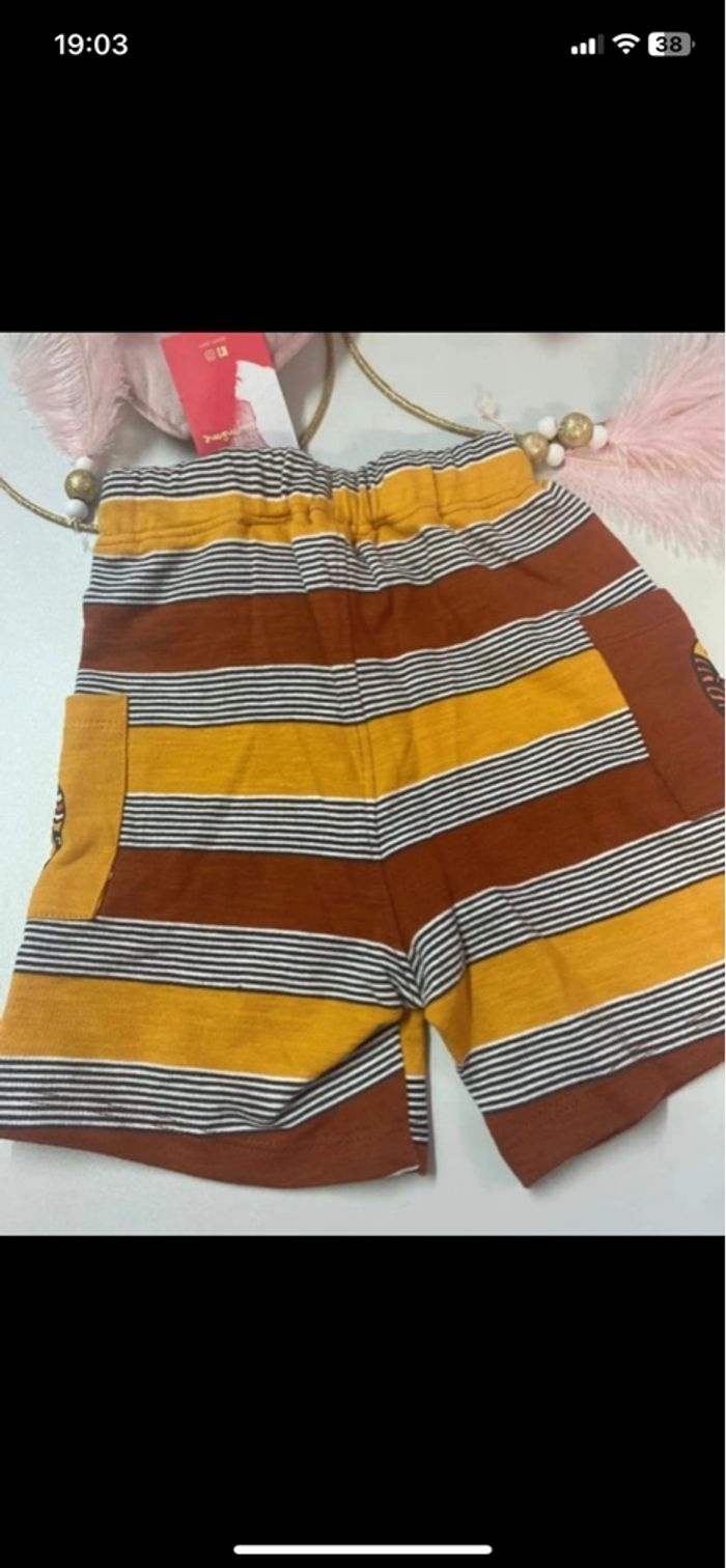 Short garçon - neuf - DPAM - Taille 24 mois - photo numéro 2