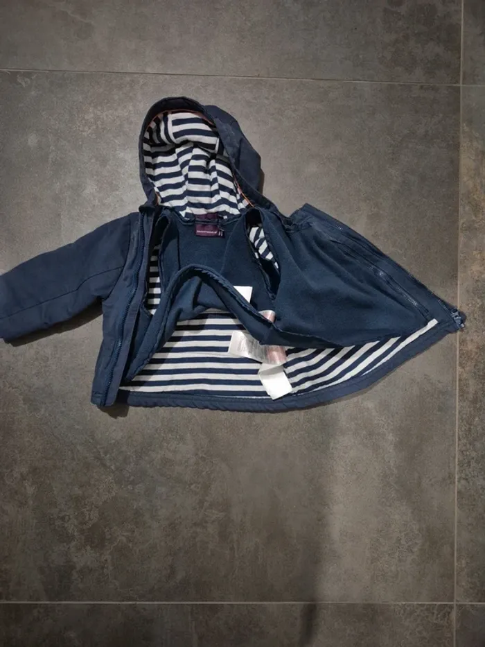 Manteau Sergent Major 6 mois avec doublure - photo numéro 4