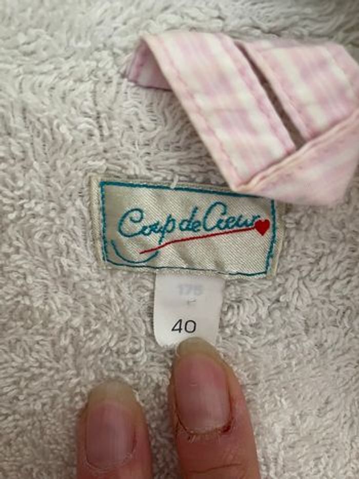 Peignoir bain vintage coup de coeur - photo numéro 2