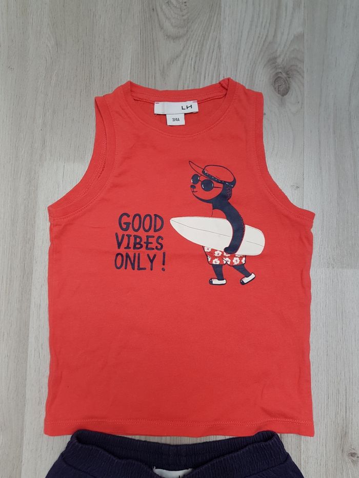 Pyjashort garçon 3/4 ans - photo numéro 2